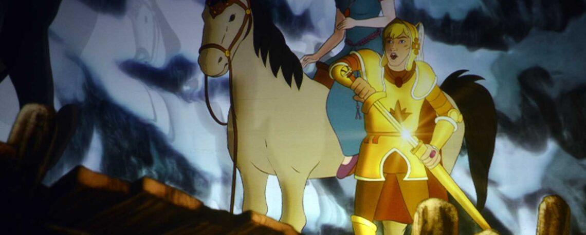 Iespaidi par animācijas filmu ” Zelta zirgs”